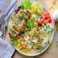 Assiette poulet