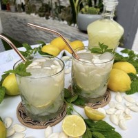 Citronnade aux amandes