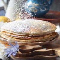 Sun pancake white