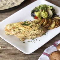 Chicken mashroom White sauce